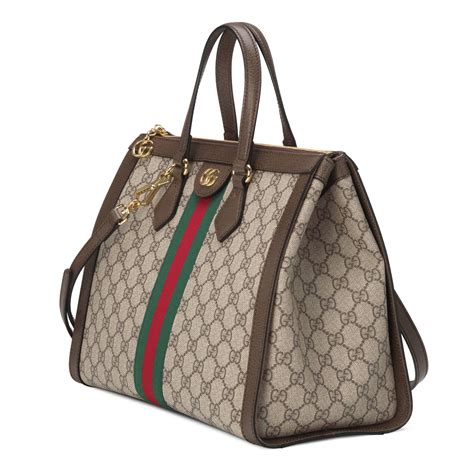 gucci medium canvas satchel - beige|Gucci ophidia medium bag.